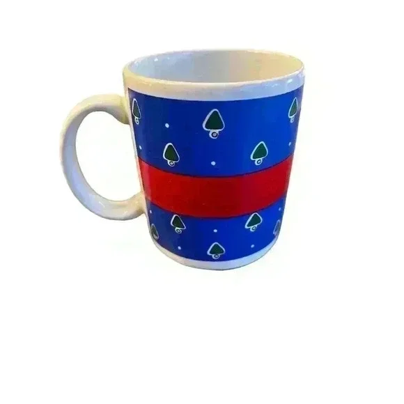 Vintage Riviera Van Beers Holiday Mug Adorable Mouse Design 1980s - Picture 2 of 4